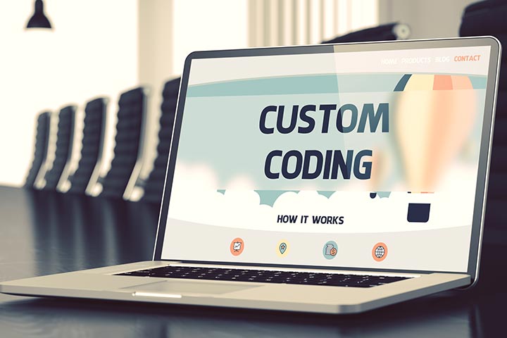 Custom website development in Abu Dhabi